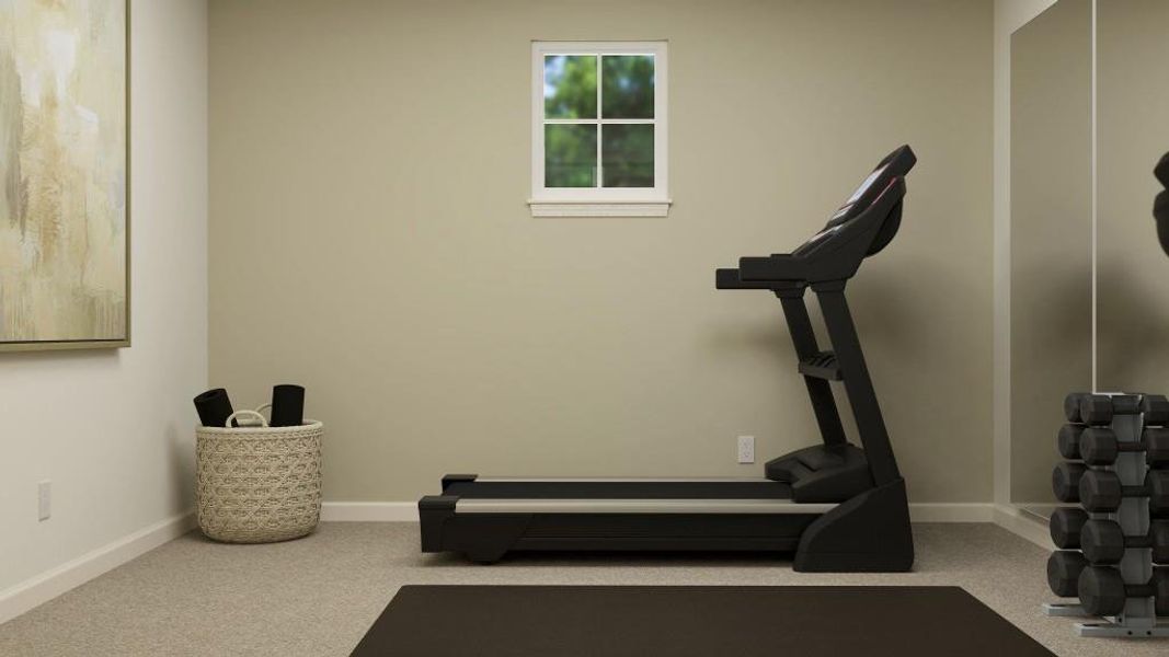 Furnished interior view inside a new home in Deer Valley, Canton (Image 19).