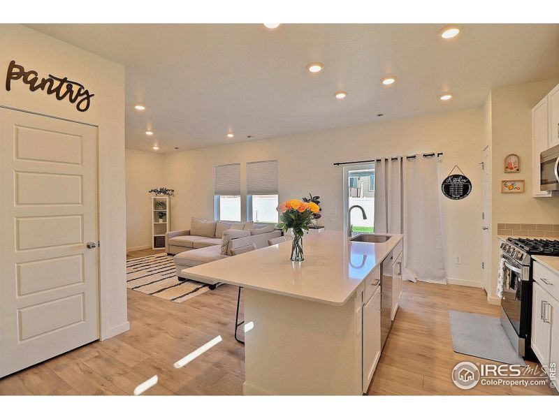 Furnished interior view inside a new home in , Evans (Image 28).