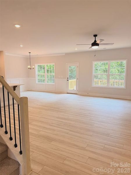 Spacious, unfurnished interior of a new home in Crystal Village, Albemarle (Image 14).
