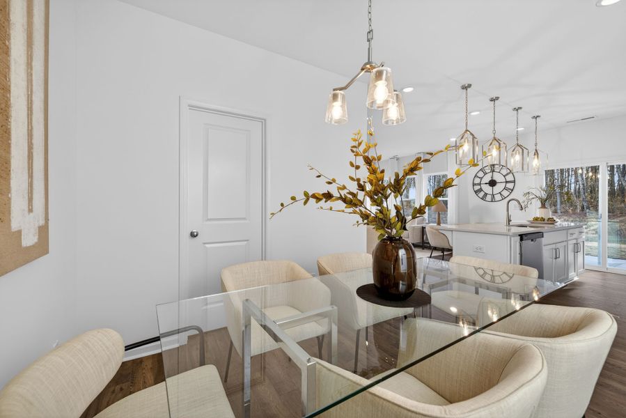 Furnished interior view inside a new home in Nathans Ridge, Lillington (Image 9).
