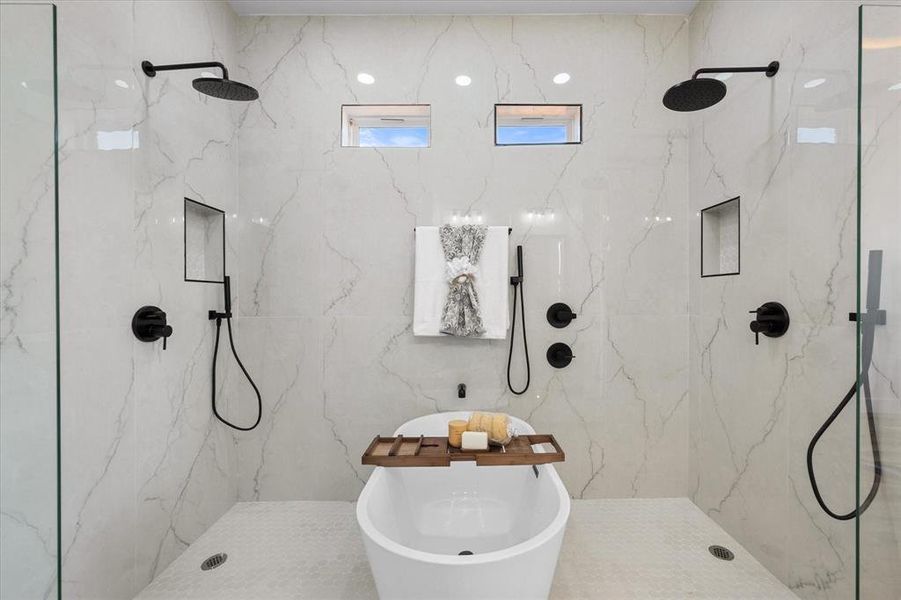 Spa like bathroom