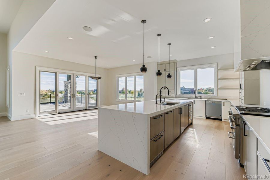 Furnished interior view inside a new home in , Broomfield (Image 6). Furnished interior view inside a new home in , Broomfield (Image 6).