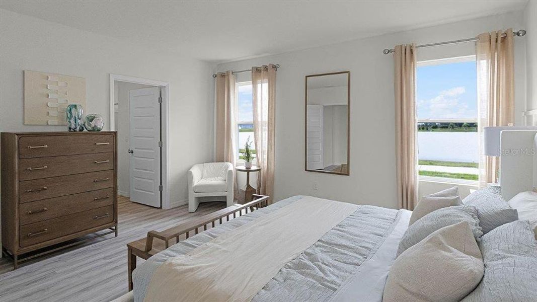 Furnished interior view inside a new home in , Lakeland (Image 30). Furnished interior view inside a new home in , Lakeland (Image 30).