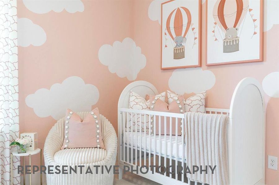 Furnished interior view inside a new home in Waterscape, Royse City (Image 14).