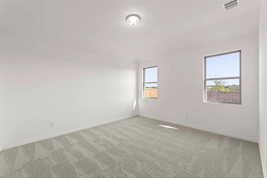 Spacious, unfurnished interior of a new home in Brookshire at Legacy Hills-50s, Celina (Image 28).