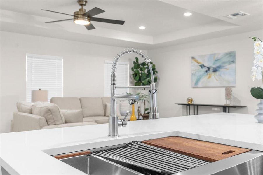 Furnished interior view inside a new home in , Spring Hill (Image 12).