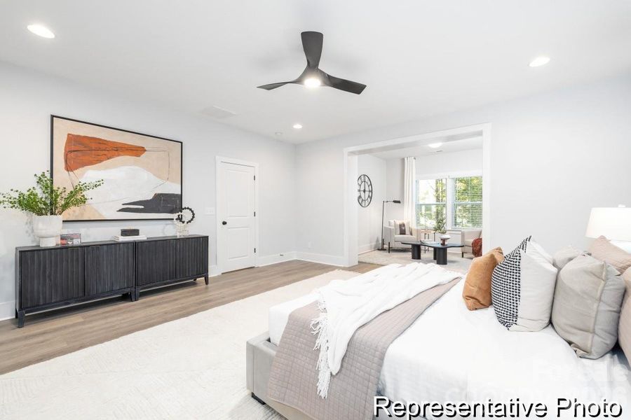Furnished interior view inside a new home in Whispering Hills, Locust (Image 12).
