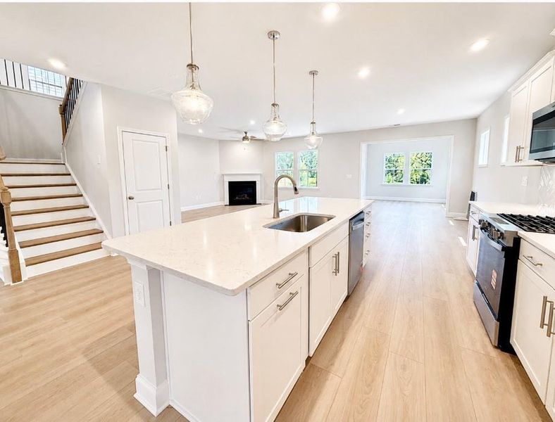 Furnished interior view inside a new home in Berkeley Mill, Cumming (Image 6).