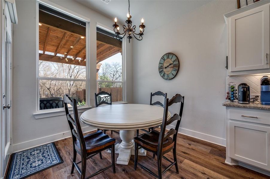 Furnished interior view inside a new home in , Van Alstyne (Image 21).