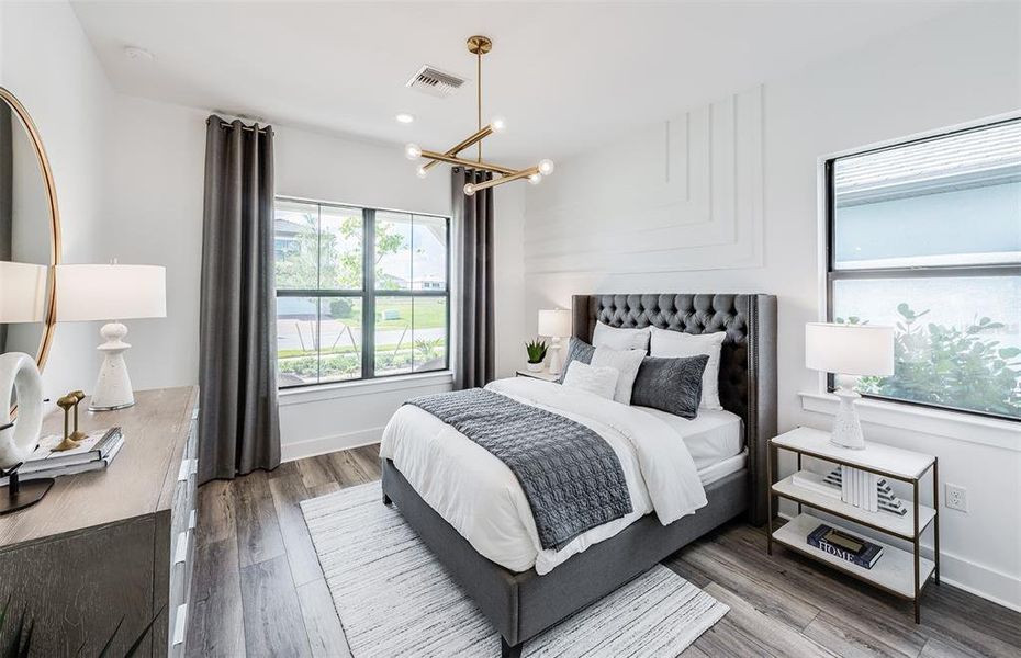 Furnished interior view inside a new home in , Bradenton (Image 24).