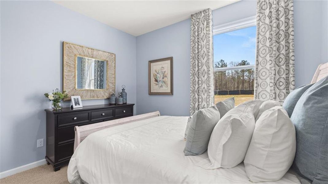 Furnished interior view inside a new home in Kingston Ranch at Lake Oconee, Buckhead (Image 29).