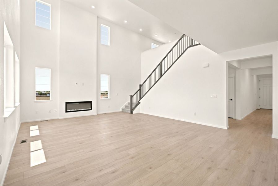 Spacious, unfurnished interior of a new home in Cordovan, Firestone (Image 26).