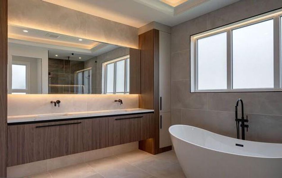 Furnished interior view inside a new home in , Cumming (Image 4).