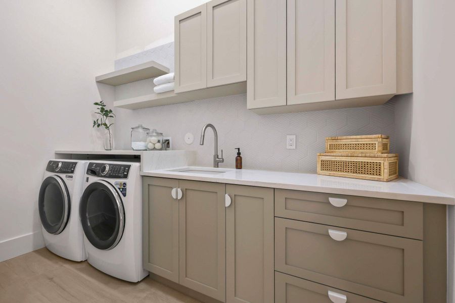 Furnished interior view inside a new home in , Delray Beach (Image 20). Furnished interior view inside a new home in , Delray Beach (Image 20).