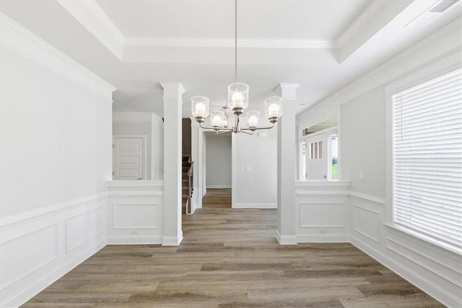 Spacious, unfurnished interior of a new home in Tuscany Hills, Douglasville (Image 35). Spacious, unfurnished interior of a new home in Tuscany Hills, Douglasville (Image 35).