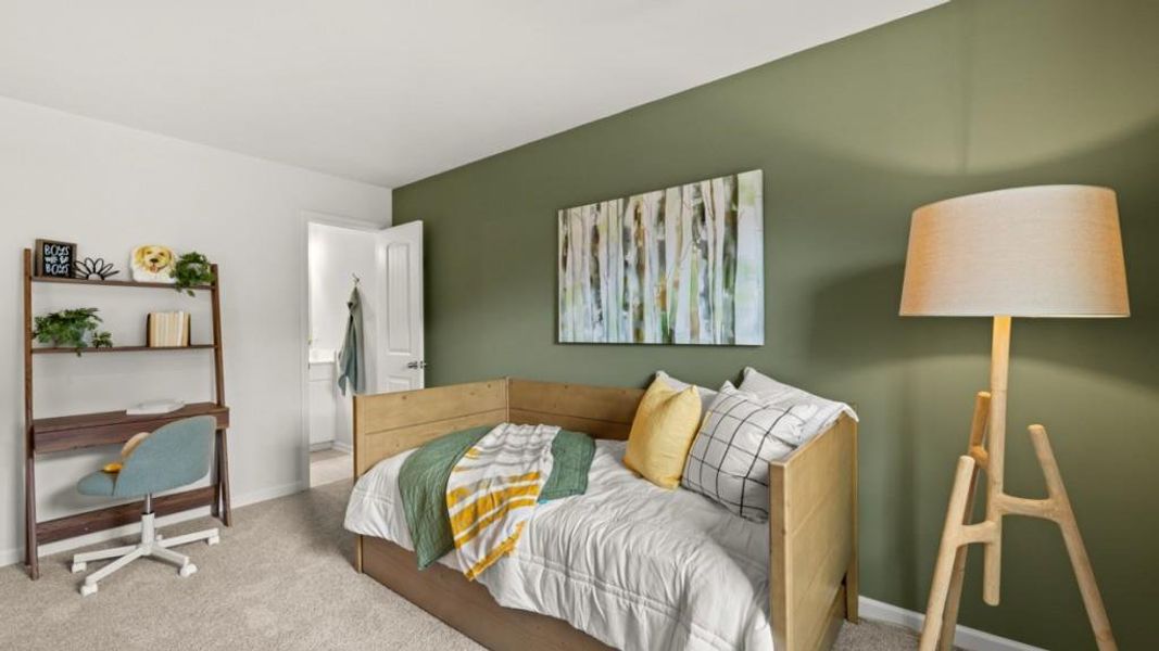 Furnished interior view inside a new home in Thalley Creek Estates, Cumming (Image 12).