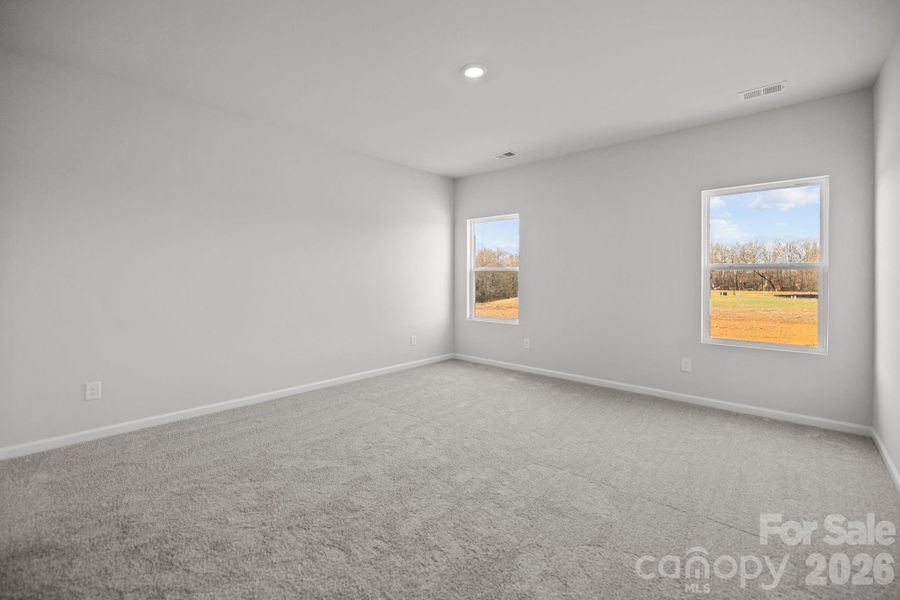 Spacious, unfurnished interior of a new home in Cottages at Wingate, Wingate (Image 22). Spacious, unfurnished interior of a new home in Cottages at Wingate, Wingate (Image 22).