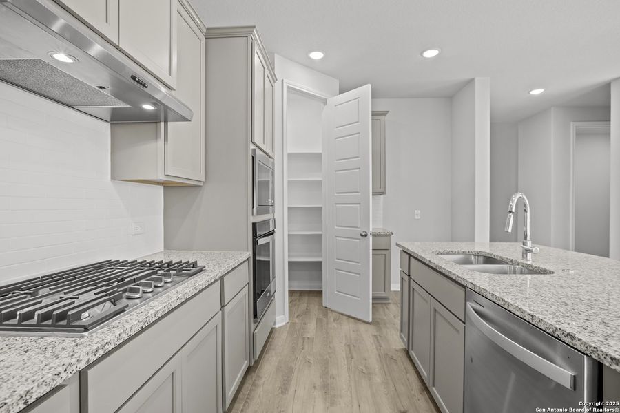 Furnished interior view inside a new home in Ladera, San Antonio (Image 5). Furnished interior view inside a new home in Ladera, San Antonio (Image 5).
