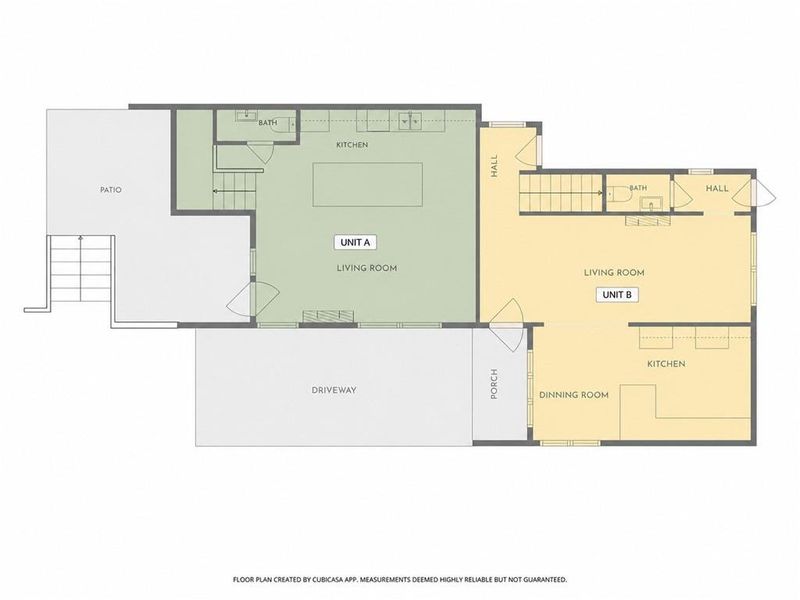 2D floor plan layout of this home in , Atlanta, GA (Image 3).