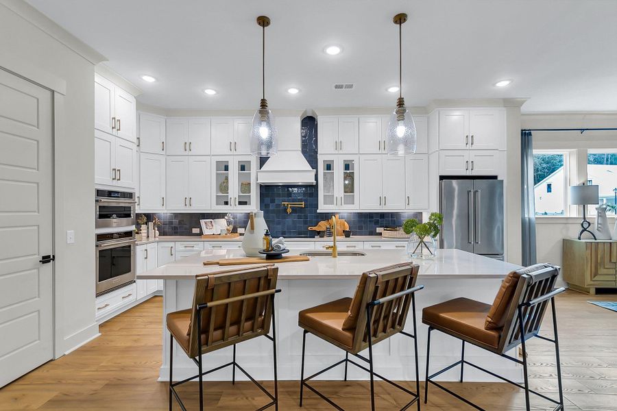 Furnished interior view inside a new home in Hidden Ponds Reserve, Awendaw (Image 13).