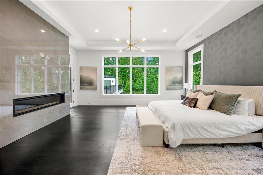 Furnished interior view inside a new home in , Sandy Springs (Image 13).