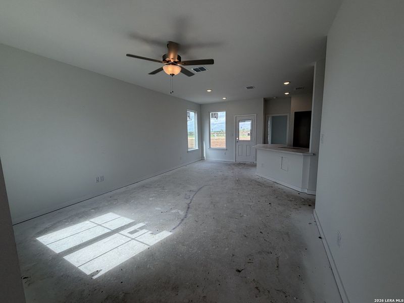In-progress construction of a new home in Arroyo Ranch, Seguin, TX (Image 6).