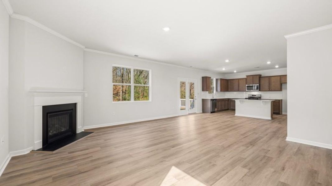 Spacious, unfurnished interior of a new home in Liberty Crossing, Braselton (Image 16).