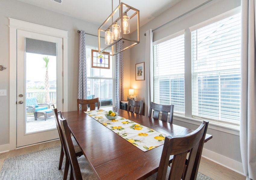 Furnished interior view inside a new home in Carnes Crossroads, Summerville (Image 12).