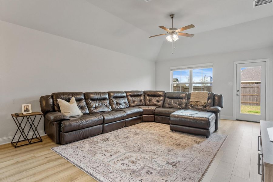 Furnished interior view inside a new home in Lago Mar, Galveston (Image 12).