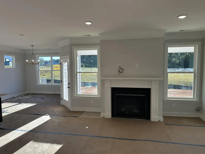 In-progress construction of a new home in The Enclave at Laurelbrook, Sherrills Ford, NC (Image 13).