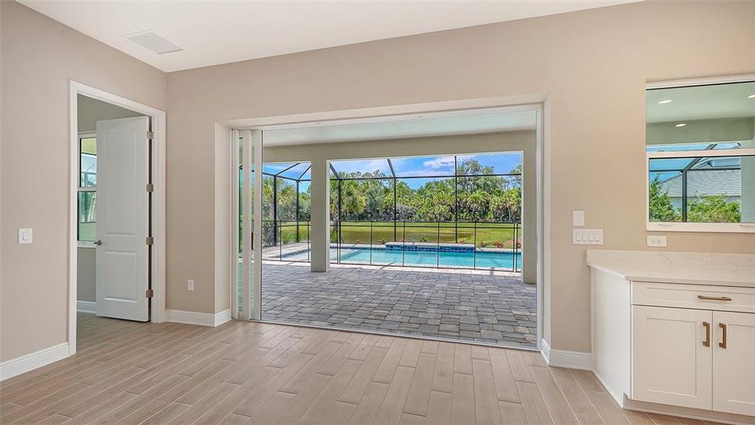 Spacious, unfurnished interior of a new home in Grand Park, Sarasota (Image 19). Spacious, unfurnished interior of a new home in Grand Park, Sarasota (Image 19).