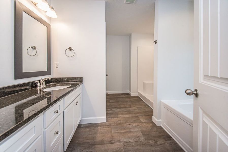 Representative furnished interior of a home built from the Arcadimont by Enchanted Homes in Ballentine Ridge, Lyman (Image 16). Representative furnished interior of a home built from the Arcadimont by Enchanted Homes in Ballentine Ridge, Lyman (Image 16).