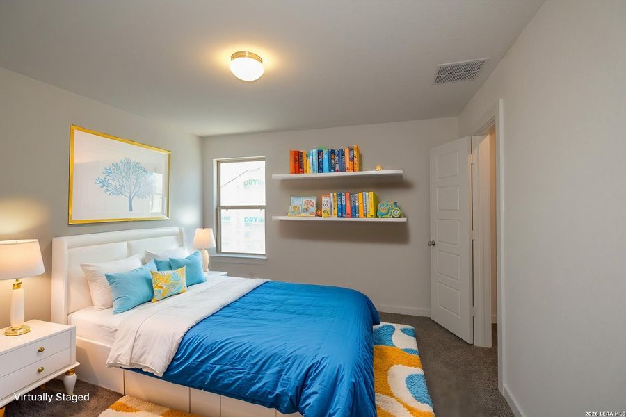 Furnished interior view inside a new home in Park Place, New Braunfels (Image 5).