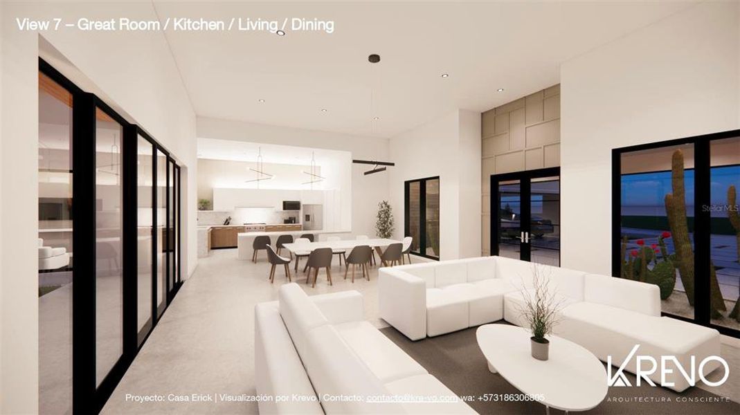 Furnished interior view inside a new home in , Tavares (Image 6). Furnished interior view inside a new home in , Tavares (Image 6).