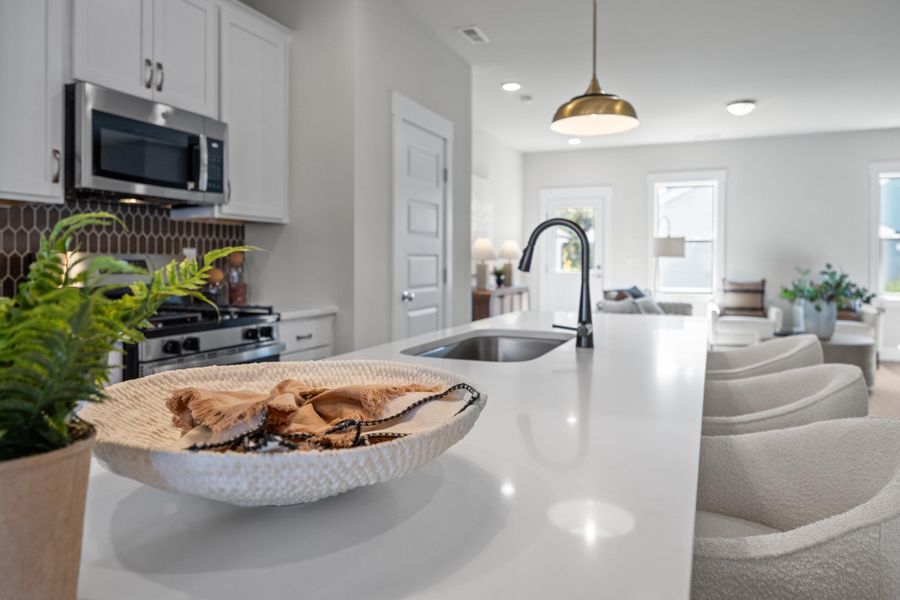 Close-up of interior finishes inside a home in Wendell Falls, Wendell (Image 13).