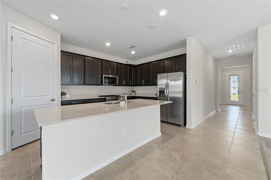 Furnished interior view inside a new home in Isles of Lake Nona, Orlando (Image 9). Furnished interior view inside a new home in Isles of Lake Nona, Orlando (Image 9).