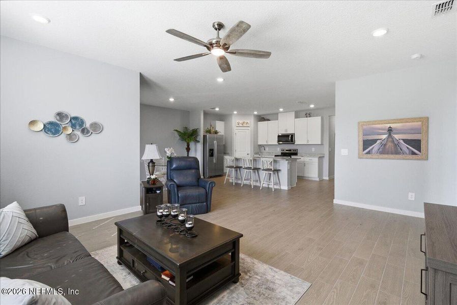 Furnished interior view inside a new home in , Palm Coast (Image 9).