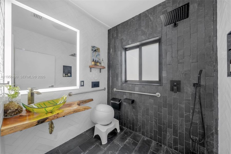 Furnished interior view inside a new home in , Miami (Image 12). Furnished interior view inside a new home in , Miami (Image 12).