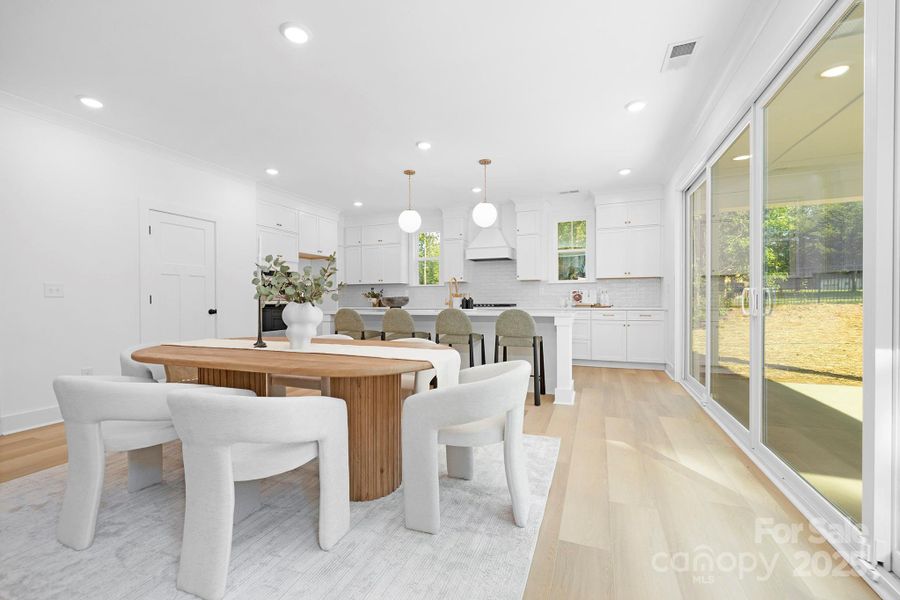 Furnished interior view inside a new home in , Clover (Image 18). Furnished interior view inside a new home in , Clover (Image 18).