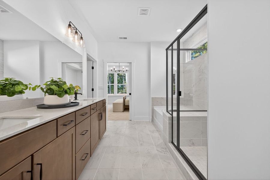 Representative furnished interior of a home built from the Stellar by Pulte Homes in Watermist at Mirror Lake, Villa Rica (Image 5). Representative furnished interior of a home built from the Stellar by Pulte Homes in Watermist at Mirror Lake, Villa Rica (Image 5).