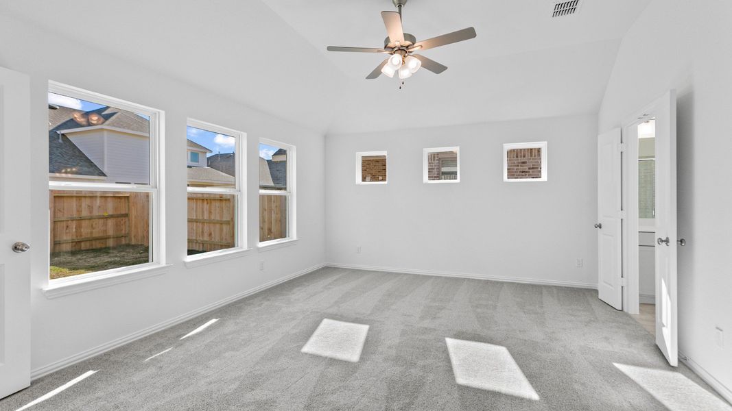 Furnished interior view inside a new home in Beamer Villas, Friendswood (Image 16).