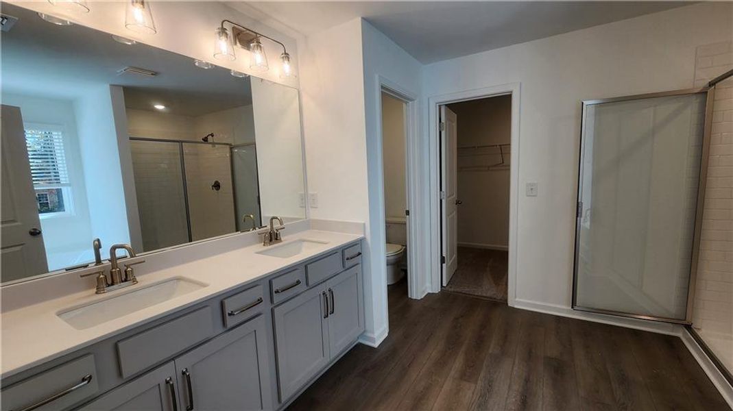 Furnished interior view inside a new home in The Estates at Casteel, Bethlehem (Image 7). Furnished interior view inside a new home in The Estates at Casteel, Bethlehem (Image 7).