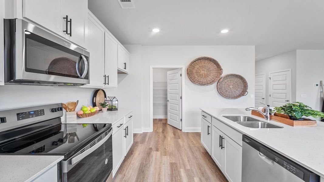 Furnished interior view inside a new home in The Retreat at East Argent, Ridgeland (Image 12).