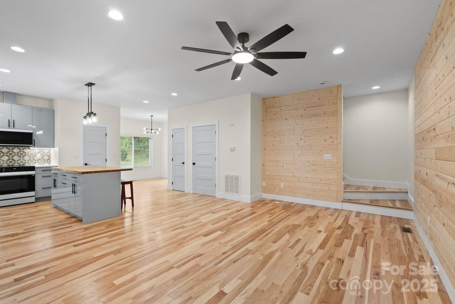 Furnished interior view inside a new home in , Asheville (Image 16). Furnished interior view inside a new home in , Asheville (Image 16).