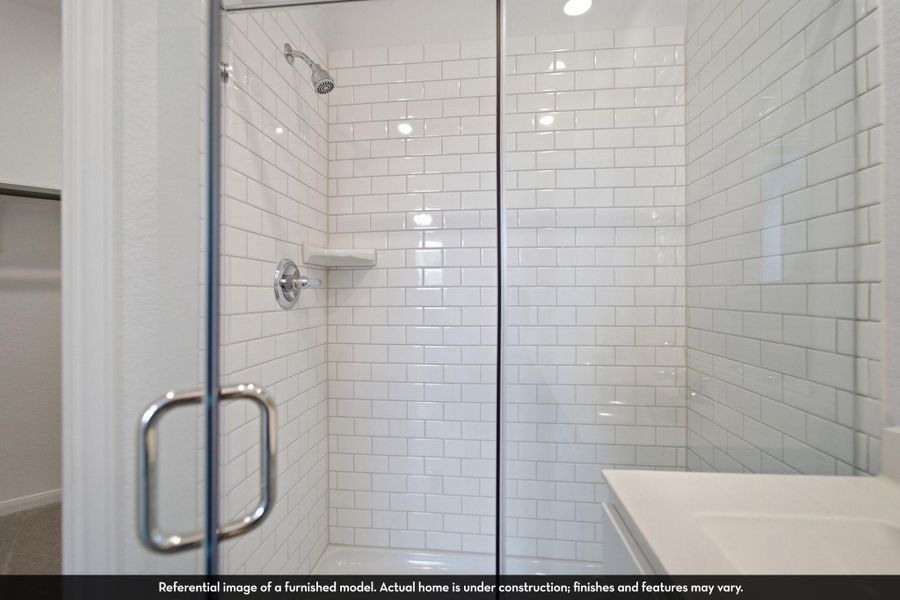 Close-up of interior finishes inside a home in Municipal Drive Townhomes, Leander (Image 18).