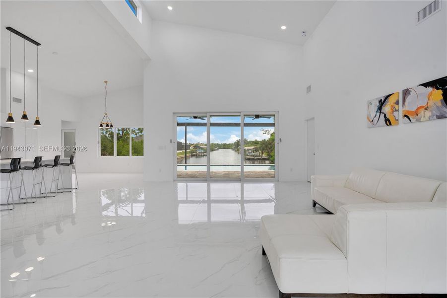 Furnished interior view inside a new home in , Cape Coral (Image 14).