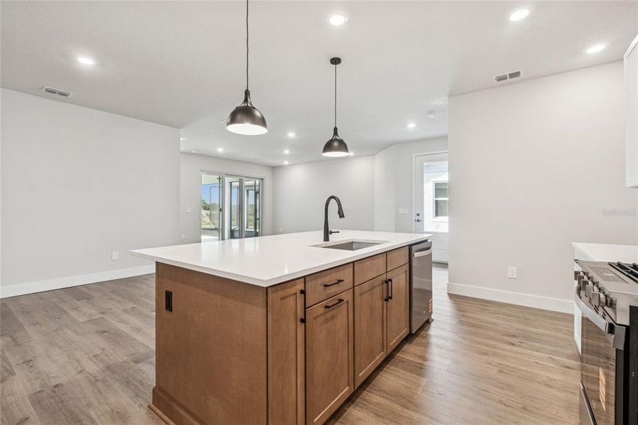 Furnished interior view inside a new home in Gracewater at Sarasota, Sarasota (Image 9).