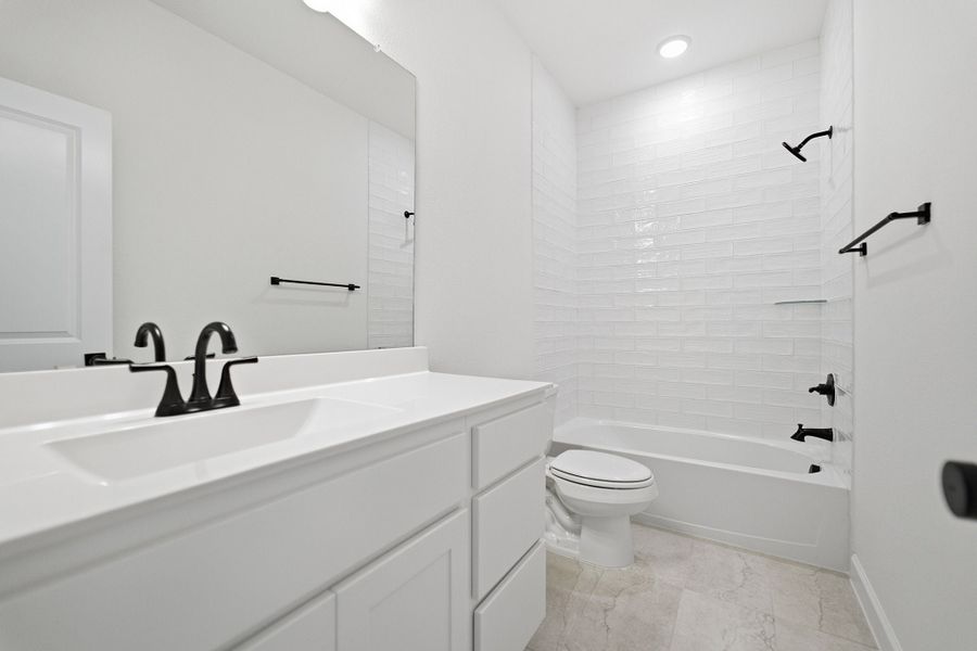Furnished interior view inside a new home in Green Meadows, Celina (Image 14).
