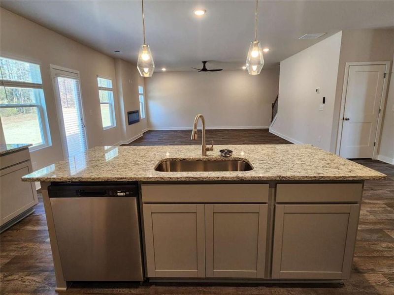 Furnished interior view inside a new home in Southern Hills, McDonough (Image 12).