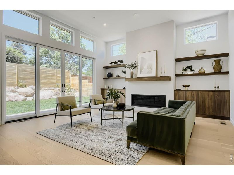 Furnished interior view inside a new home in , Boulder (Image 10). Furnished interior view inside a new home in , Boulder (Image 10).